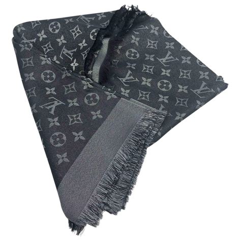 replica louis vuitton scarf|louis vuitton scarf men's grey.